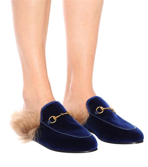 gucci slipper blue|original gucci slippers.